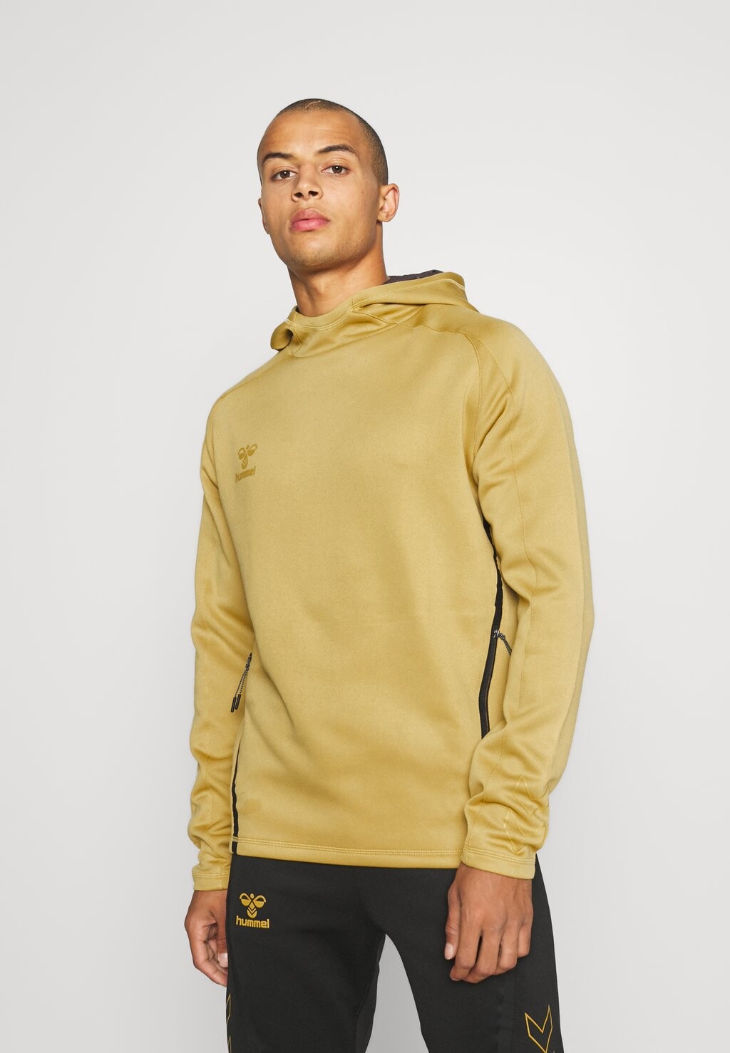 

Толстовка с капюшоном Hummel, золотой, Желтый