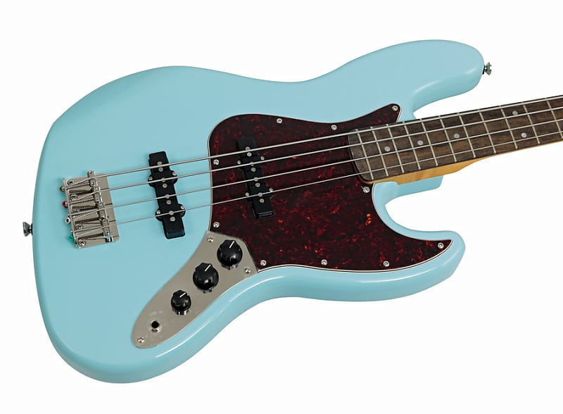 цена Squier Classic Vibe 60s Jazz Bass Daphne Blue в продаже