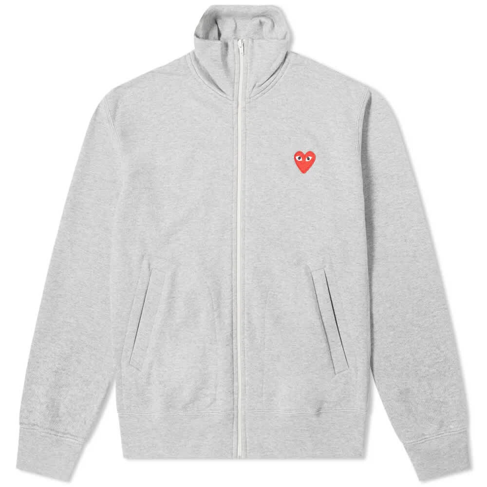 

Спортивный топ с принтом на спине Comme des Garçons Play, Серый