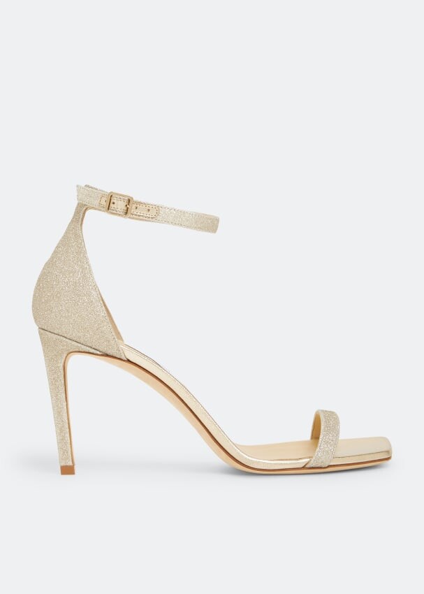 

Сандалии JIMMY CHOO Alva 85 sandals, металлик
