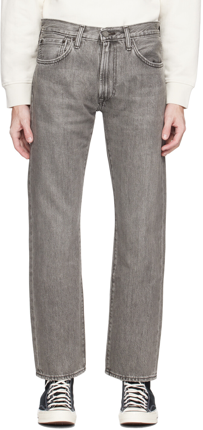 

Серые джинсы 551 Z Levi's