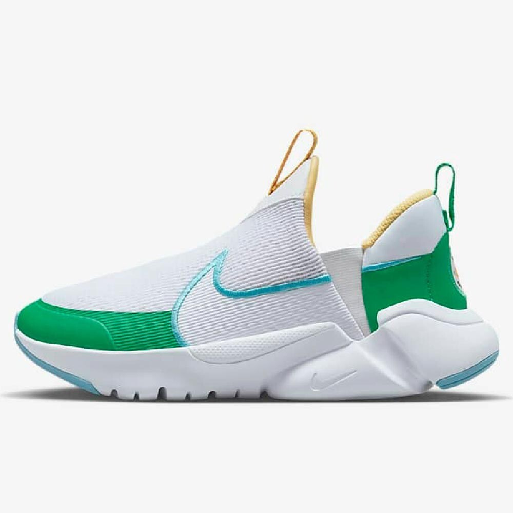 

Кроссовки Nike Flex Plus 2 Big Kids' Running, белый/зеленый/голубой