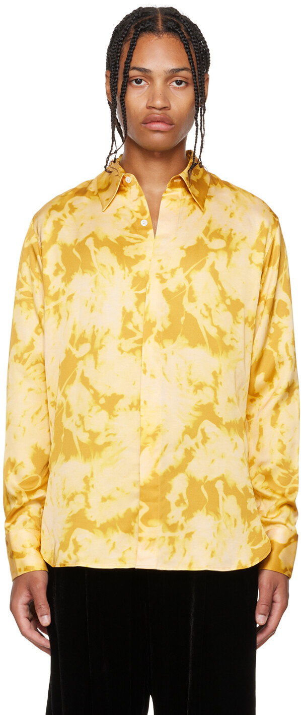 

Желтая рубашка Carvie Dries Van Noten