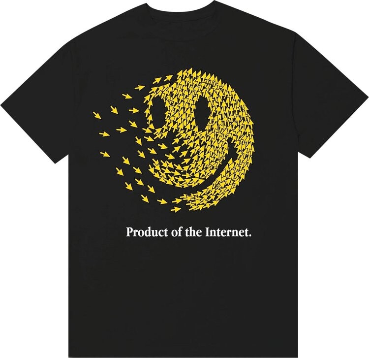 

Футболка Market Smiley Product Of The Internet T-Shirt 'Black', черный
