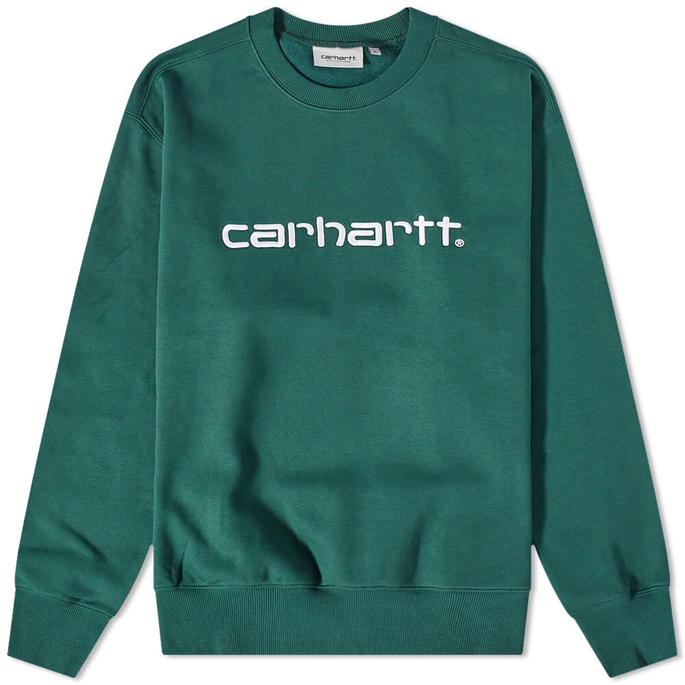 

Толстовка Carhartt WIP Logo Sweat, Зеленый