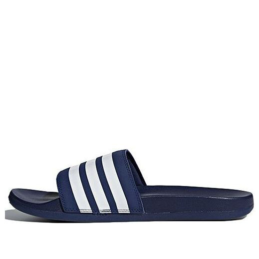 

Шлепанцы Adidas Adilette Comfort Slides 'Dark Blue White', Синий