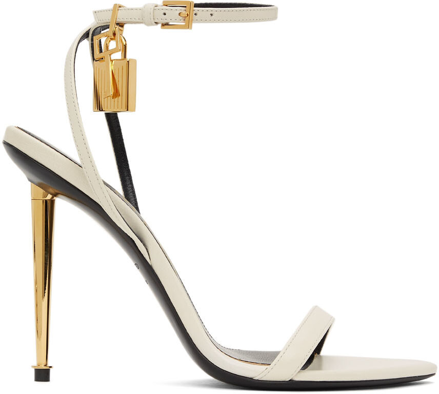 

Босоножки Off-White 105 на каблуке с замком TOM FORD