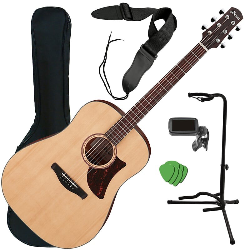 

Акустическая гитара Ibanez AAD100 - Open Pore Natural GUITAR ESSENTIALS BUNDLE
