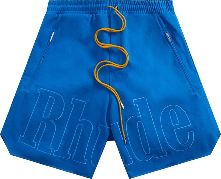 

Шорты Rhude Tonal Logo Short 'Electric Blue', синий