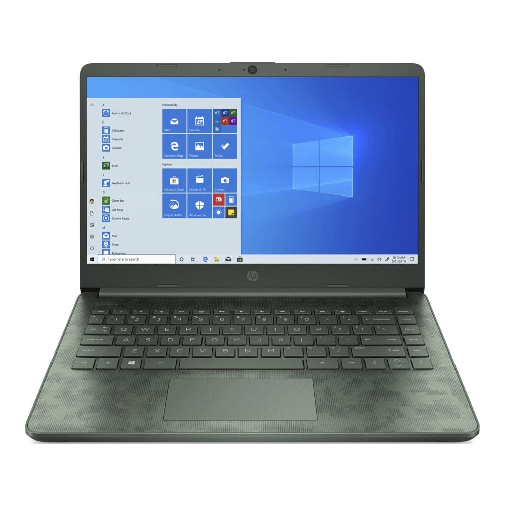 Ноутбук HP 14-dq2088wm 14" HD 8ГБ/256ГБ, зеленый, английская клавиатура - фото