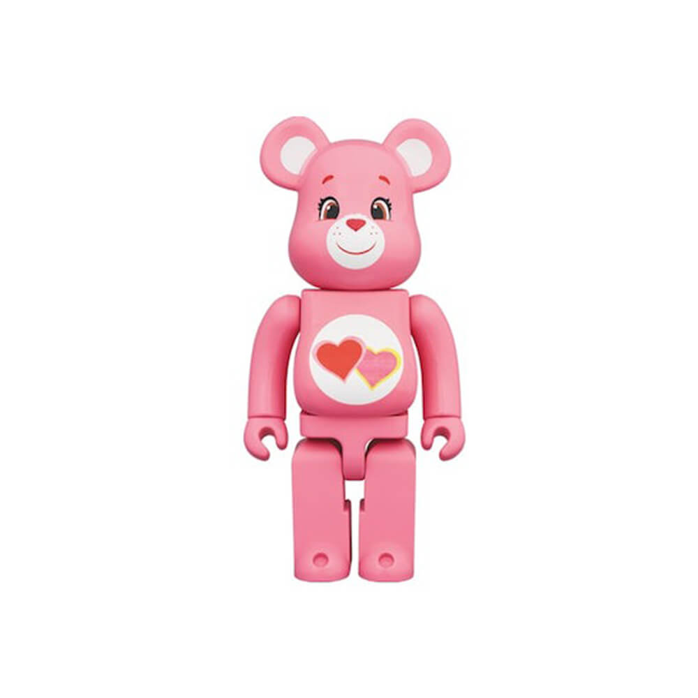 Фигурка Bearbrick x Care Bears Love-a-Lot Bear 1000%, розовый bearbrick care bears cheer bear costume 400% р