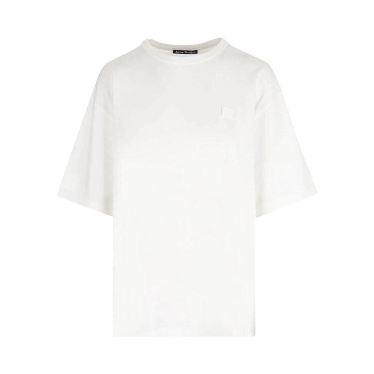 

Футболка Acne Studios Face Logo T-Shirt 'Optic White', белый