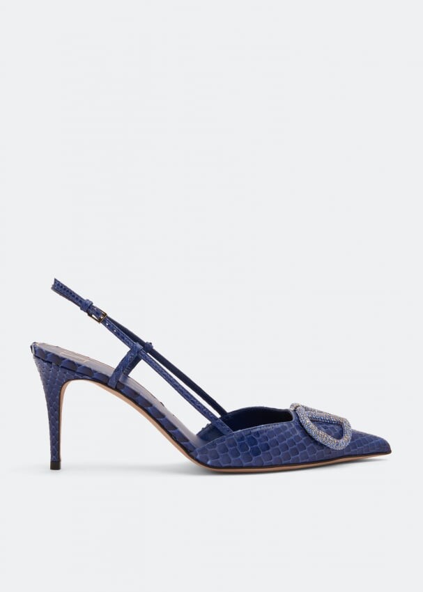 

Туфли VALENTINO GARAVANI VLogo Signature pumps , синий