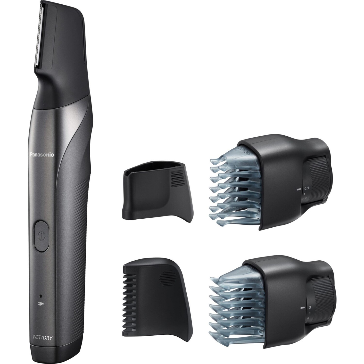

Panasonic ER-GY60-H503 Триммер для бороды и тела i-SHAPER серый, 1 шт.