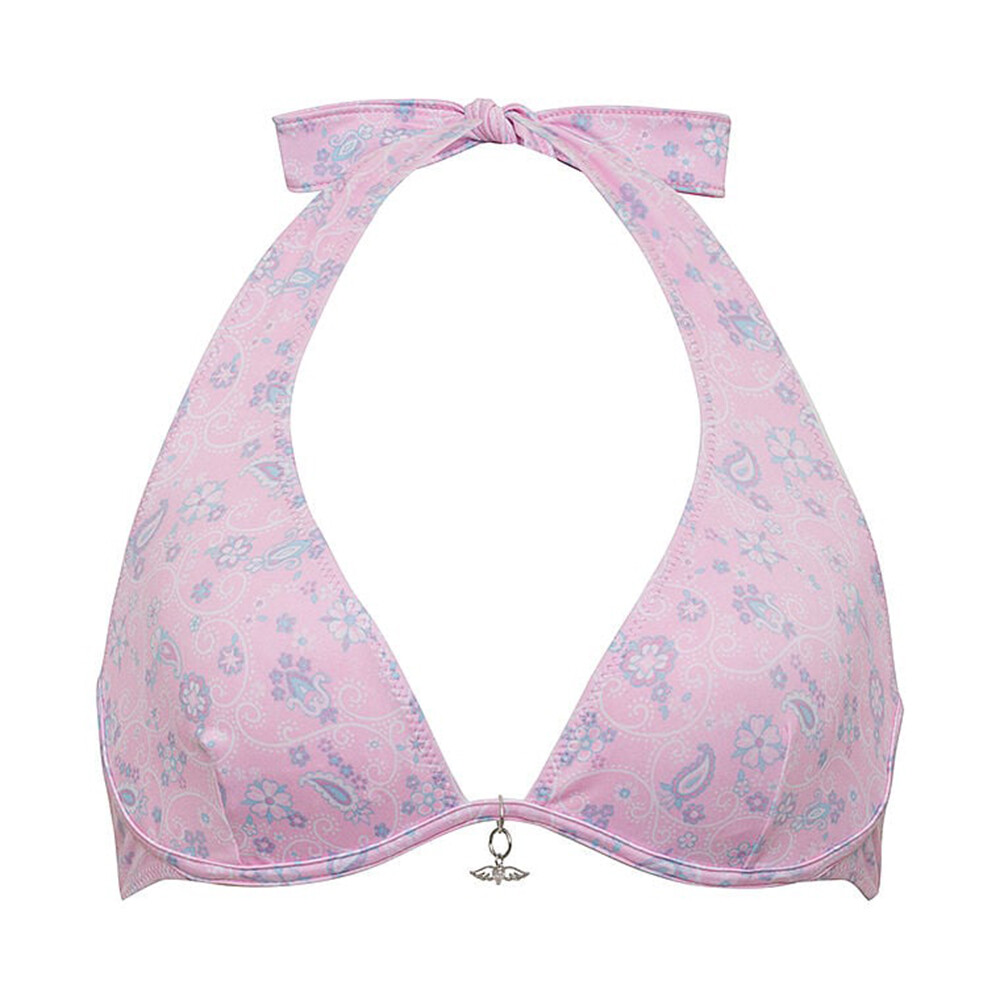 

Верх от купальника Victoria's Secret Frankies Bikinis Estella Bikini, лиловый, Серый