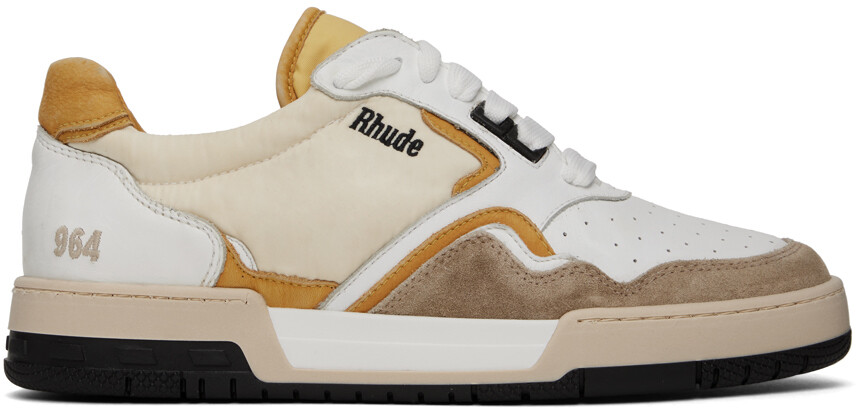 

Бежевые гоночные кроссовки Rhude