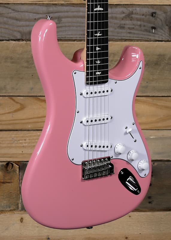 Электрогитара PRS John Mayer Silver Sky Roxy Pink Satin с чехлом и грифом из палисандра John Mayer Silver Sky Electric Guitar Satin w/ Gigbag & Rosewood Fretboard 21 fret maple fretboard fingerboard for electric guitar neck splated maple st guitar fretboard blank board for luthier