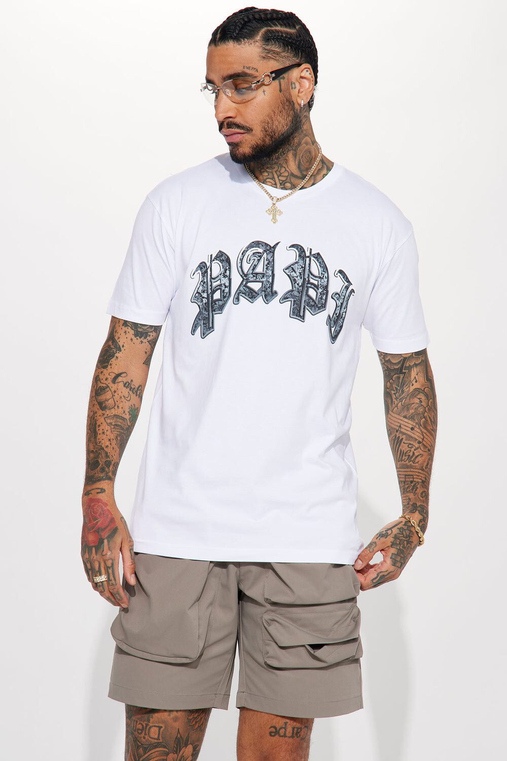 

Футболка Fashion Nova SPDN2252M, белый