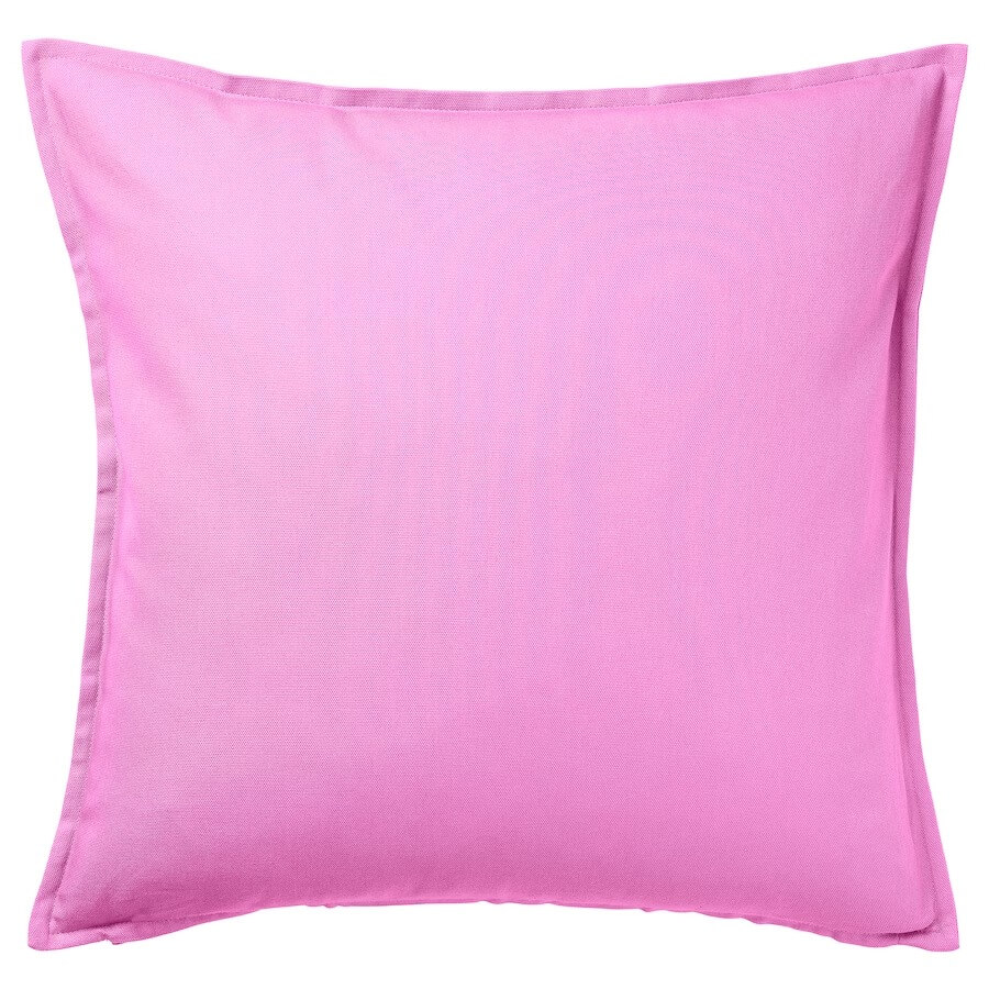 Чехол на подушку Ikea Gurli 50x50 см, розовый