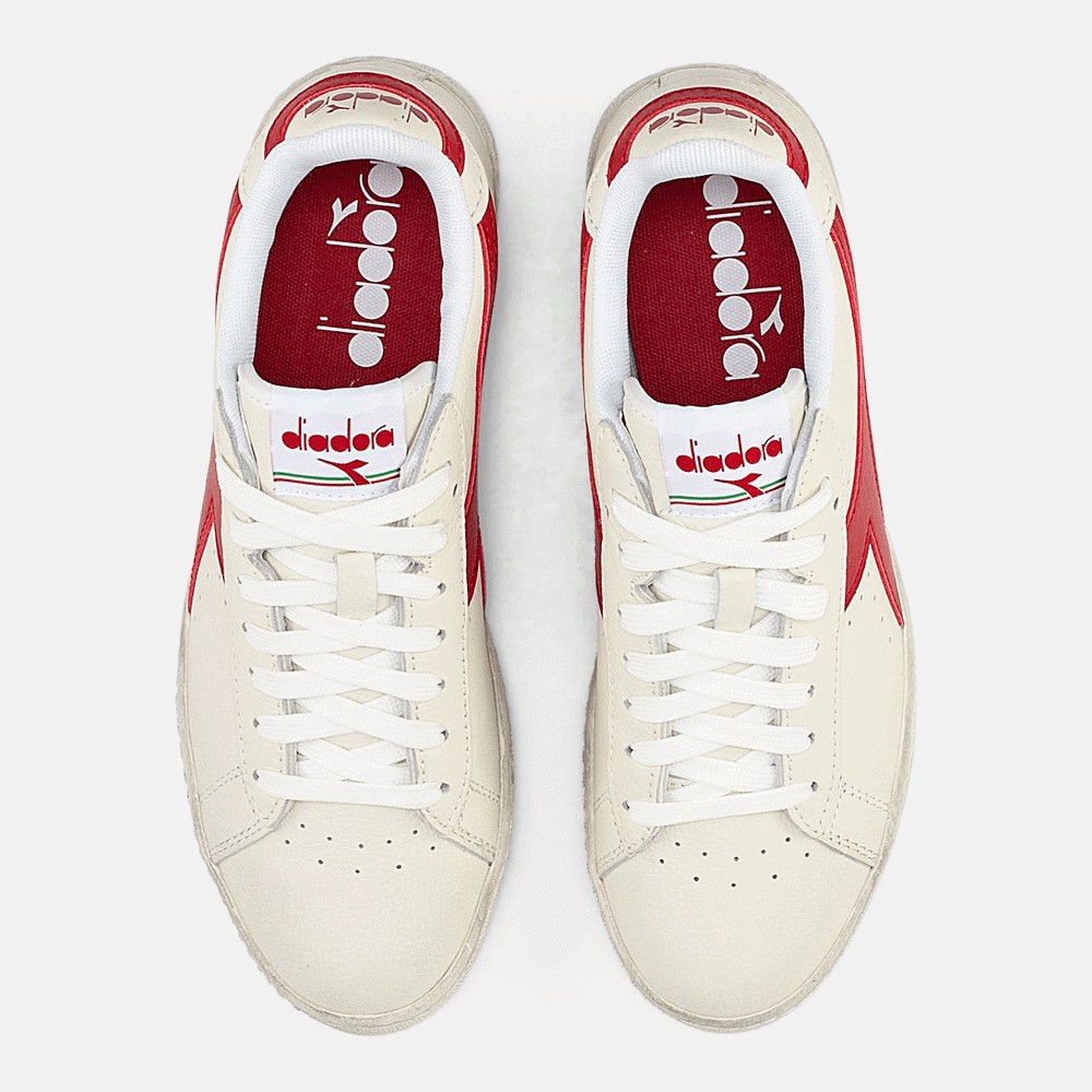 Кроссовки Diadora Game Waxed Unisex, white/red pepper