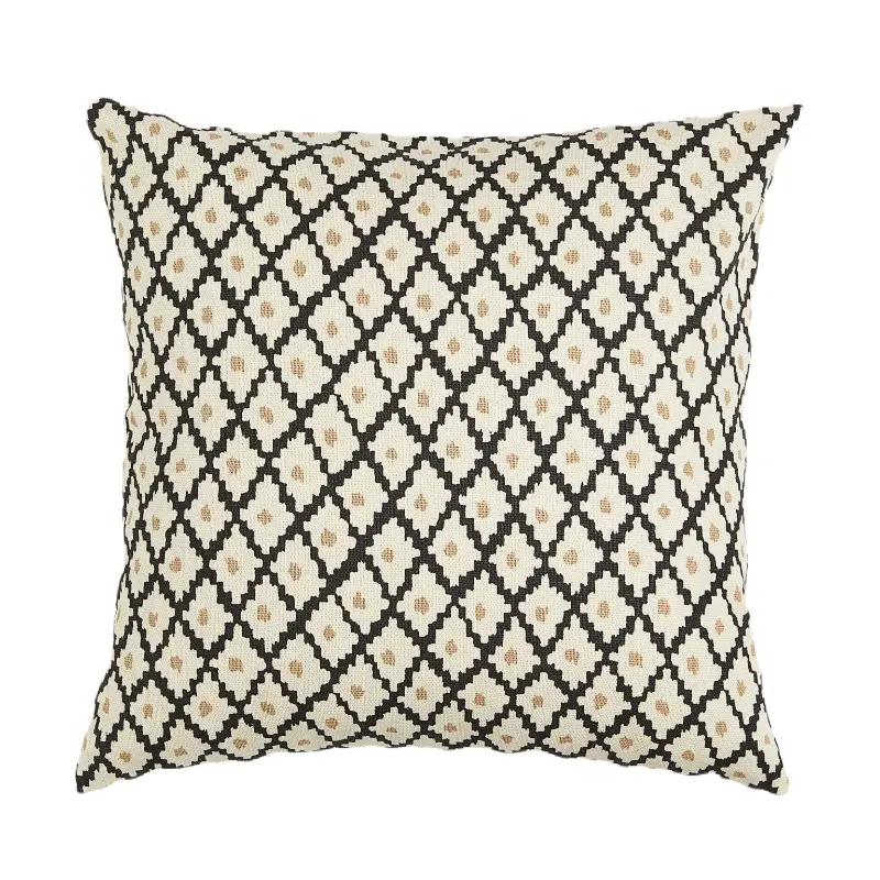 

Чехол для декоративной подушки H&M Home Patterned, светло-бежевый