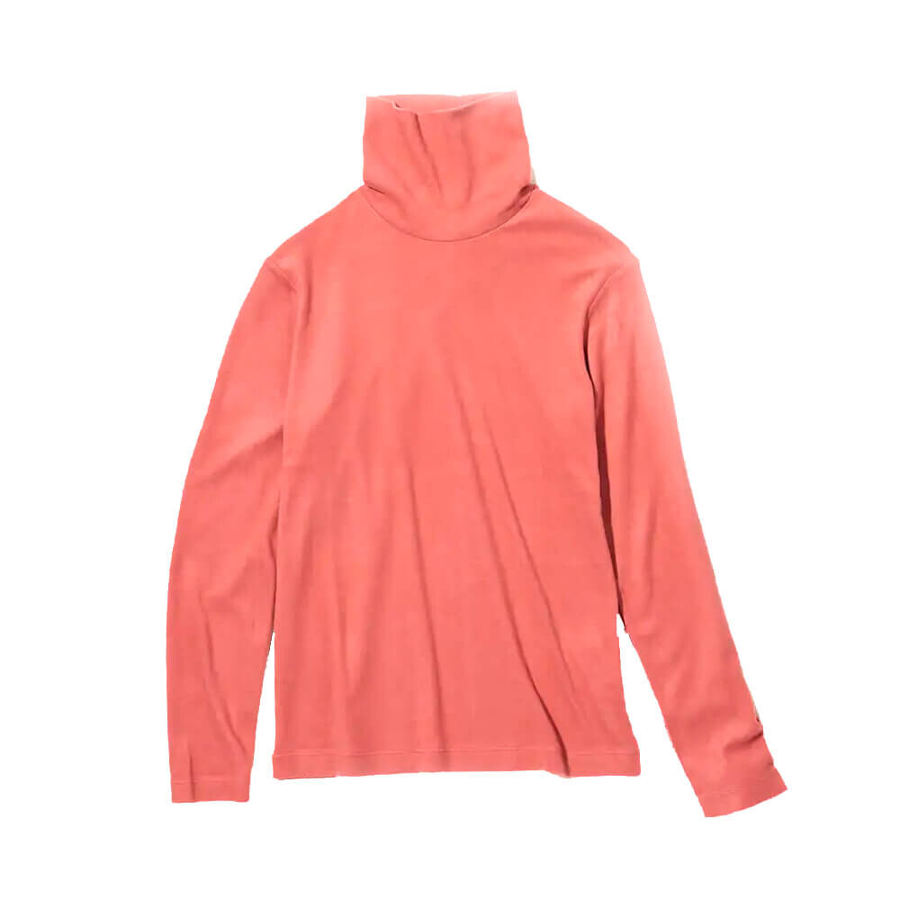 

Лонгслив Uniqlo Heattech Fleece Turtleneck, оранжевый