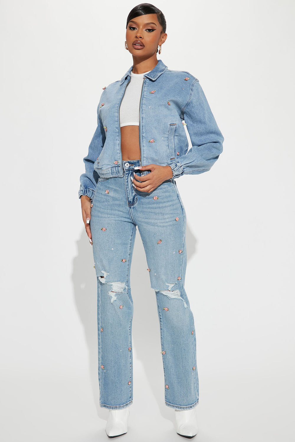 

Джинсы Fashion Nova fn24232fb06, синий