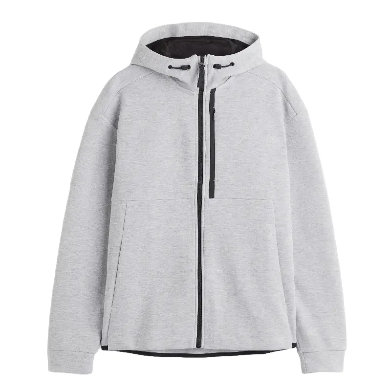 

Куртка спортивная H&M Regular Fit, светло-серый