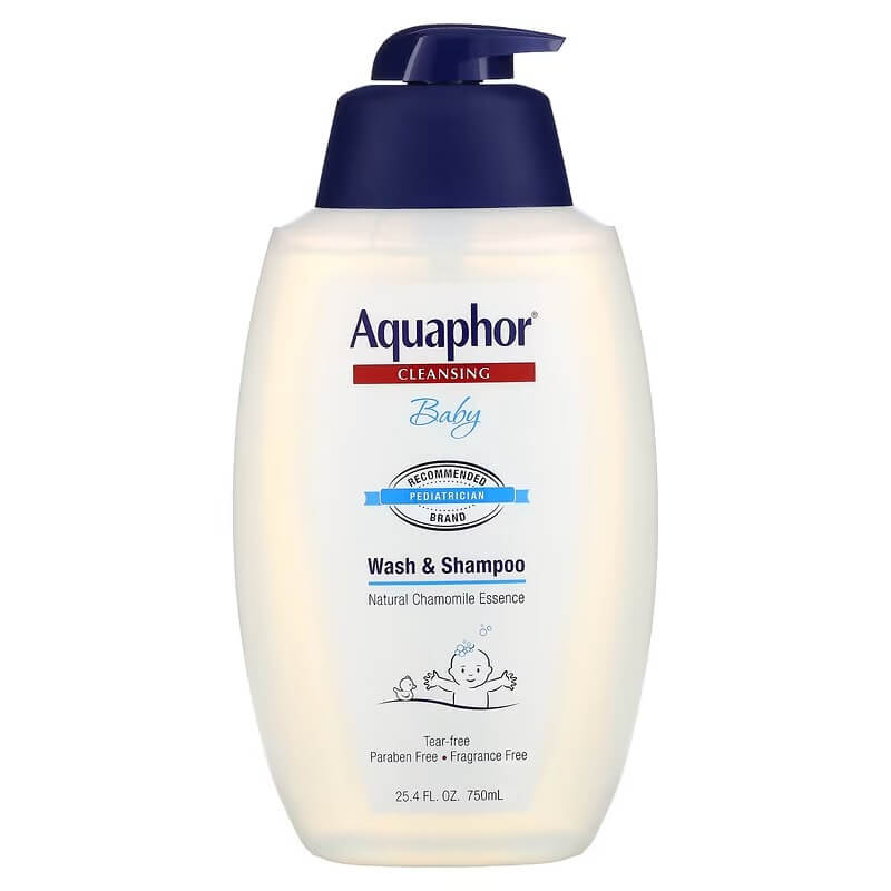 цена Средство для мытья и шампунь Aquaphor без запаха, 750 мл