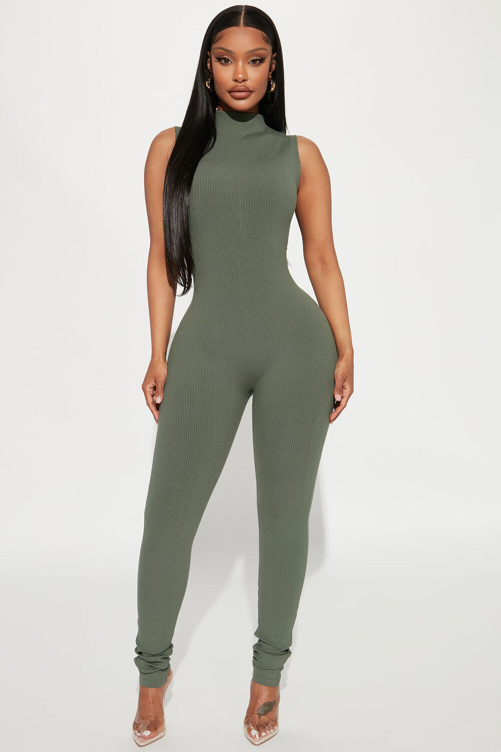 

Комбинезон Fashion Nova JP2138FN, оливковый