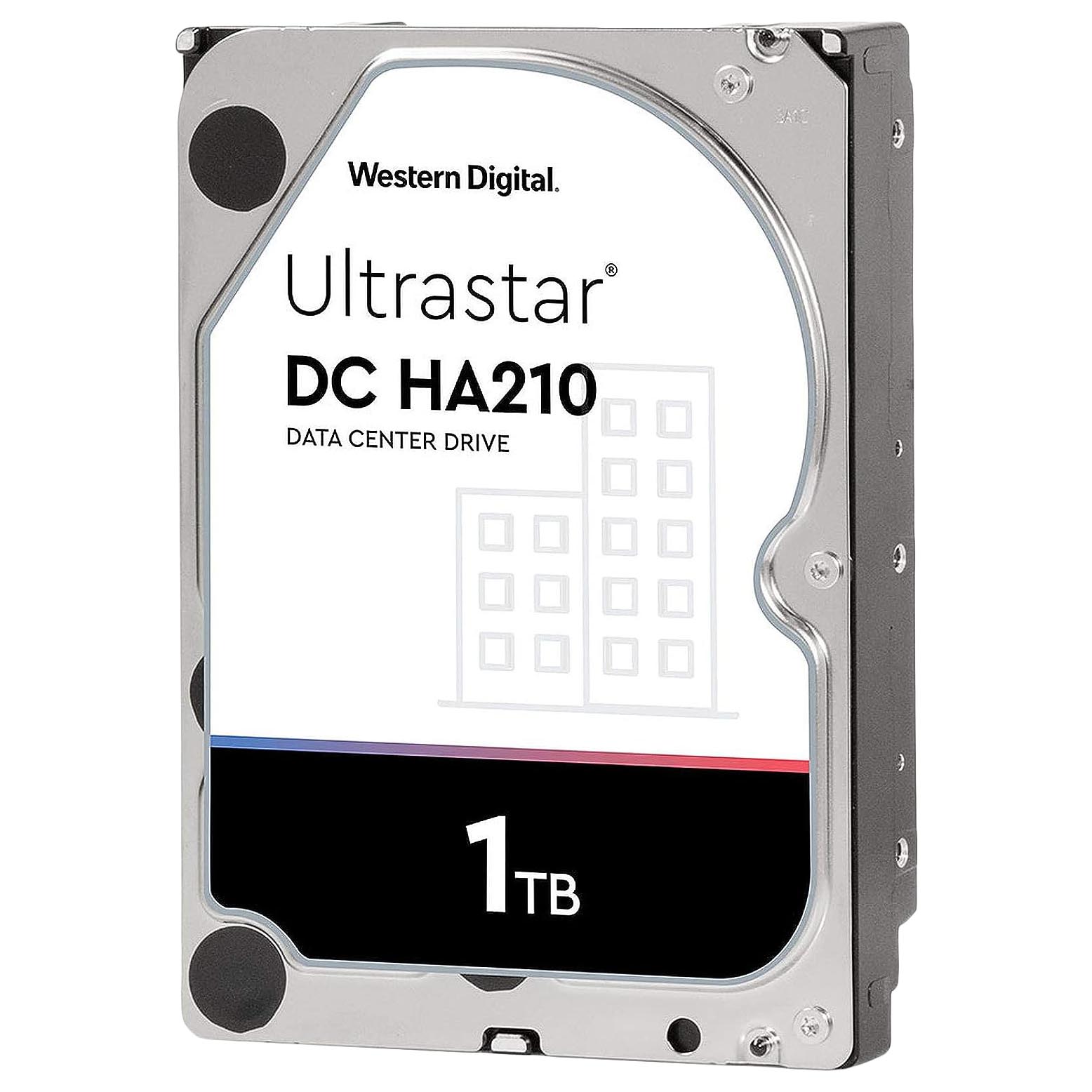 Внутренний жесткий диск Western Digital Ultrastar DC HA210, HUS722T1TALA604, 1Тб внутренний жесткий диск western digital ultrastar dc ha210 hus722t1tala604 1тб