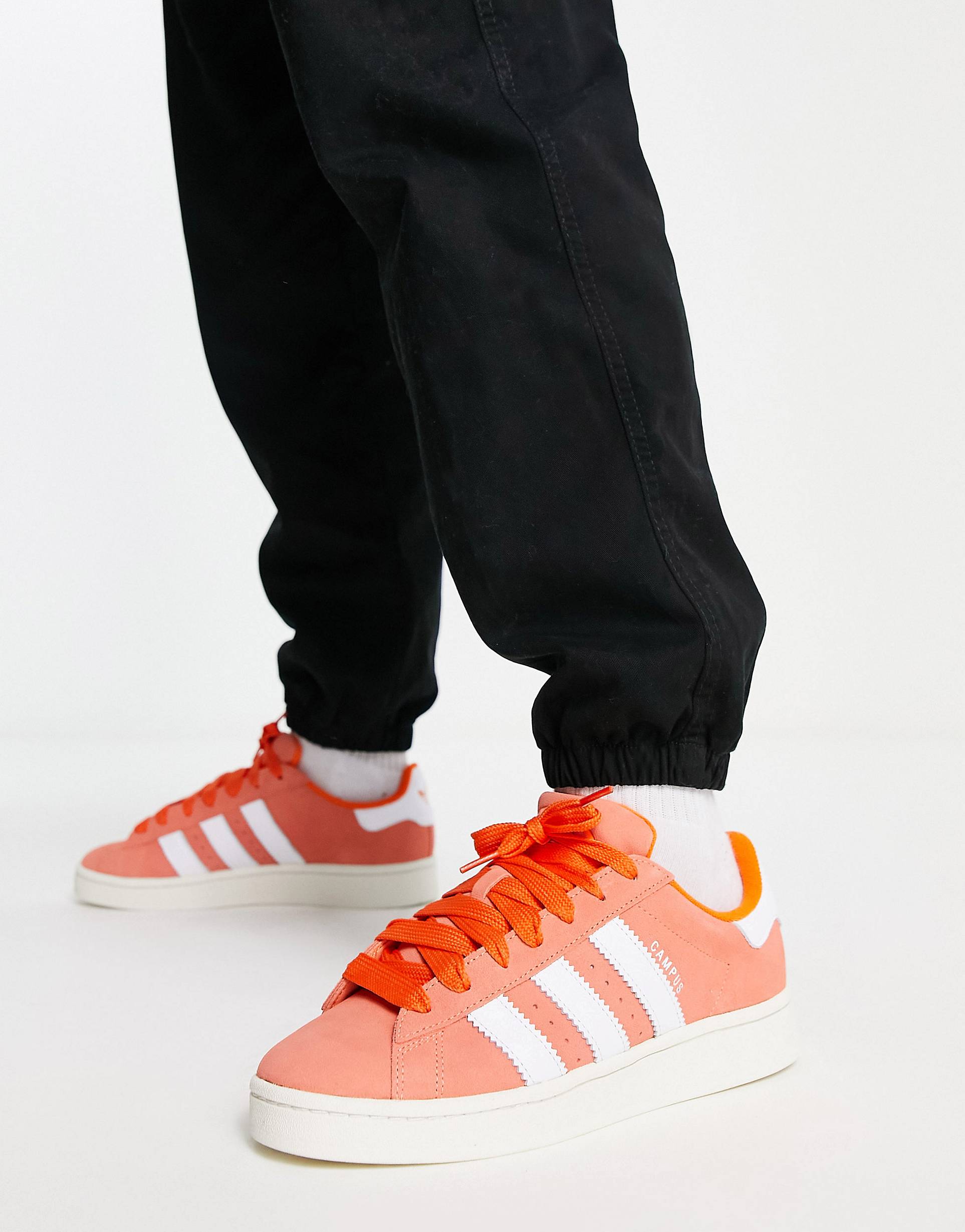 

Мужские кроссовки Adidas Originals Campus 00's Trainers, оранжевый/розовый