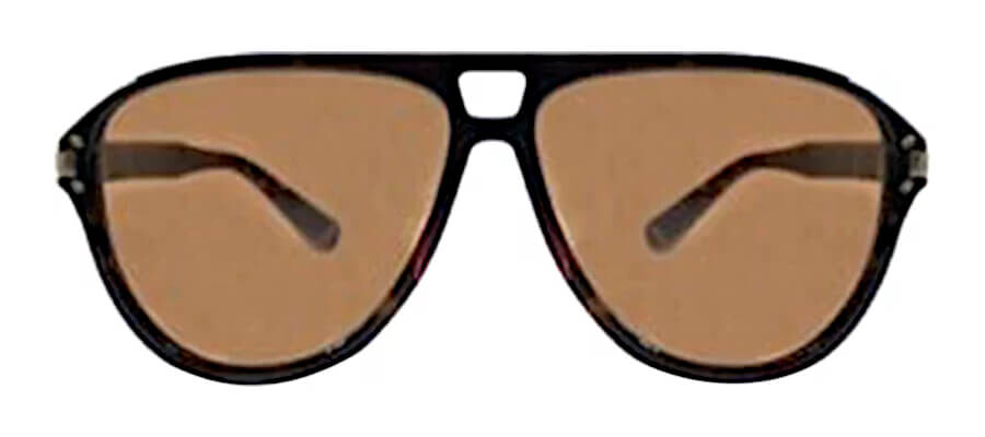 

Солнцезащитные очки Amiri Aviator Logo 'Tortoise Brown/Orange', коричневый