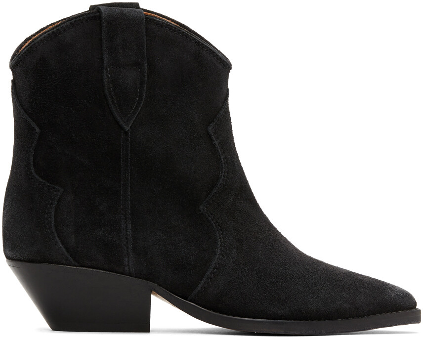

Черные сапоги Девины Isabel Marant