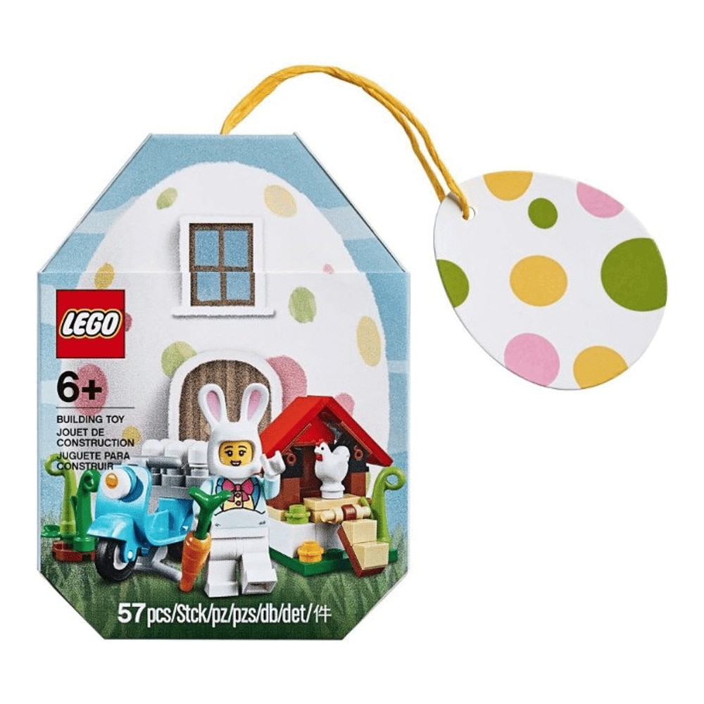 Конструктор LEGO Holiday 853990 Пасхальный домик конструктор lego holiday 5004468 пасхальная минифигурка