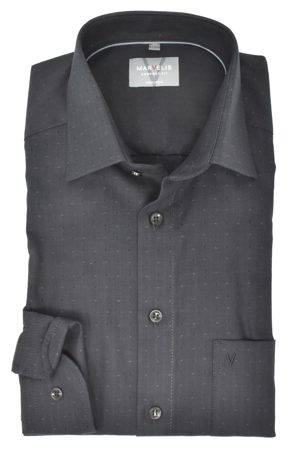 

Рубашка MARVELIS Comfort Fit Business, антрацит