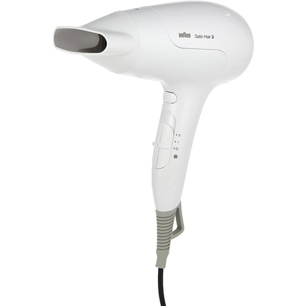 Фен Satin Hair 3 Power Perfection с Iontec и диффузором Hd385 Белый, Braun фен braun satin hair 7 iontec hd730 diffusor