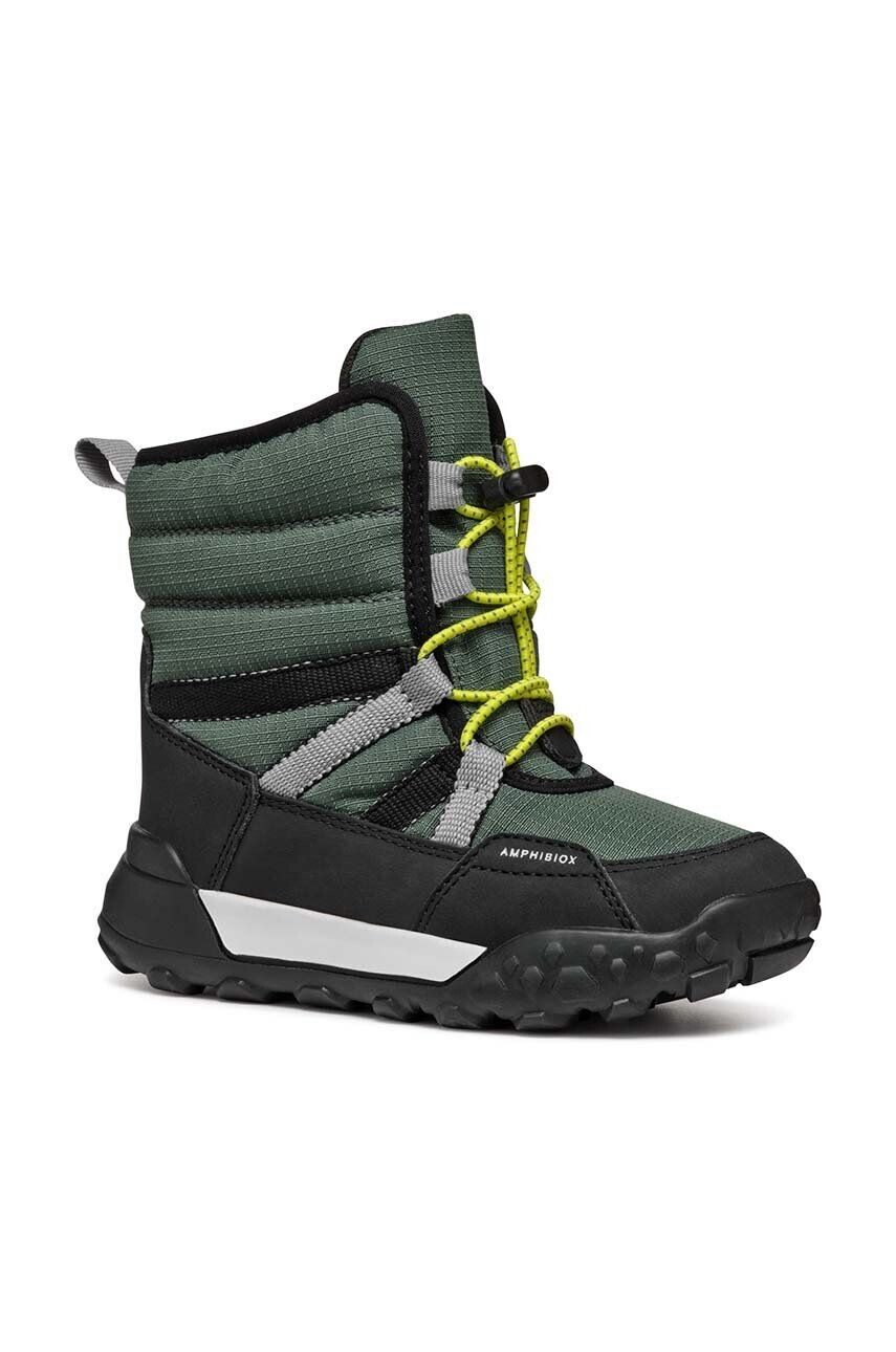 

Детские зимние ботинки Geox TREKKYUP ABX, зеленый