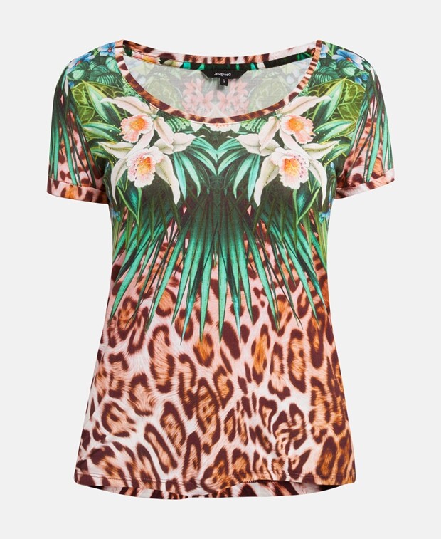 

Футболка Desigual, зеленый