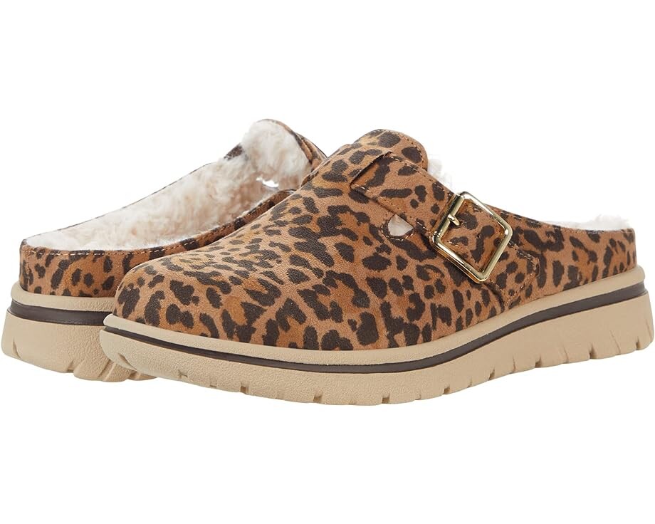 

Сабо Cliffs by White Mountain Homey, цвет Light Brown/Leopard/Suedette