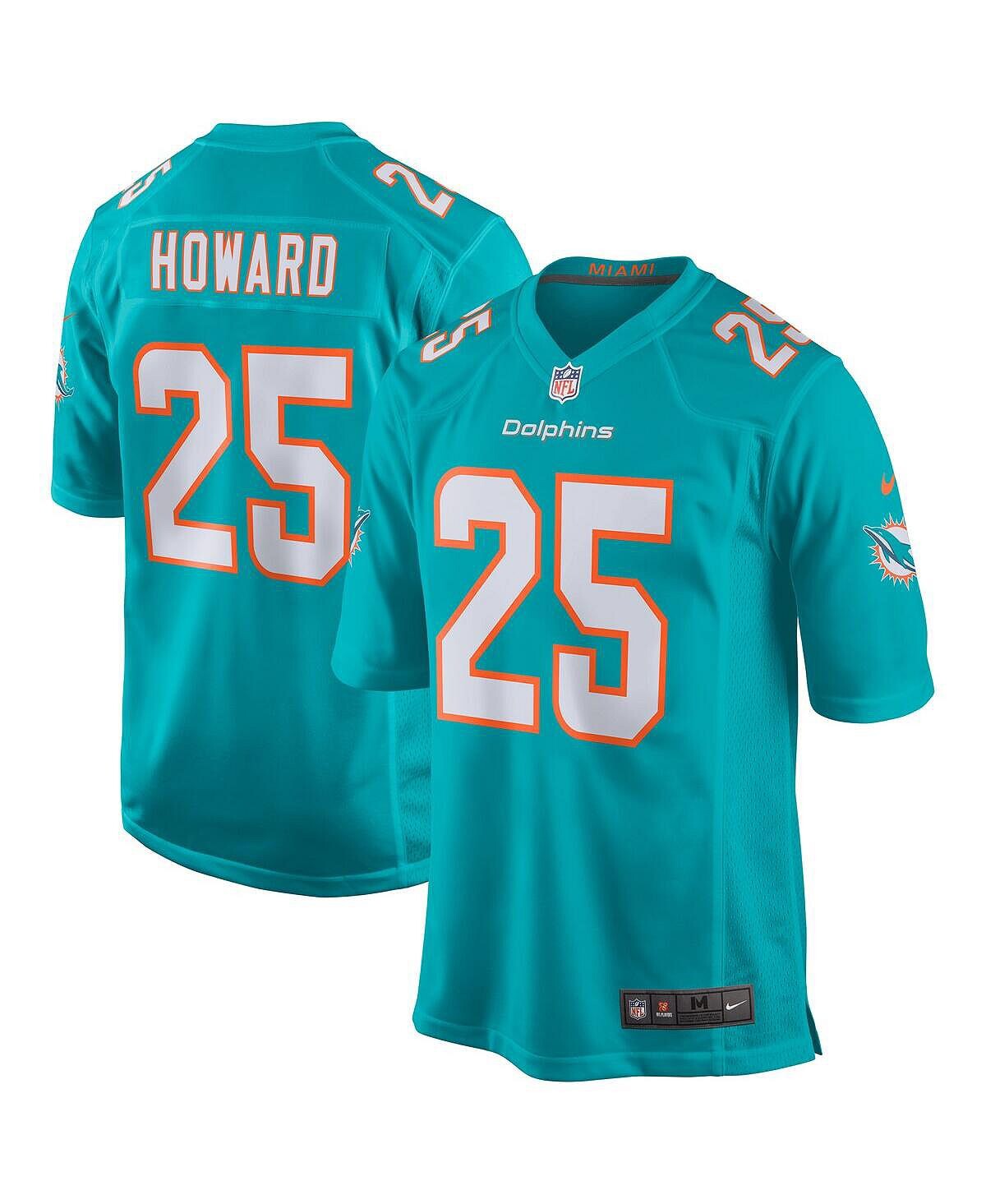 

Мужское джерси Xavien Howard Aqua Miami Dolphins Game Nike