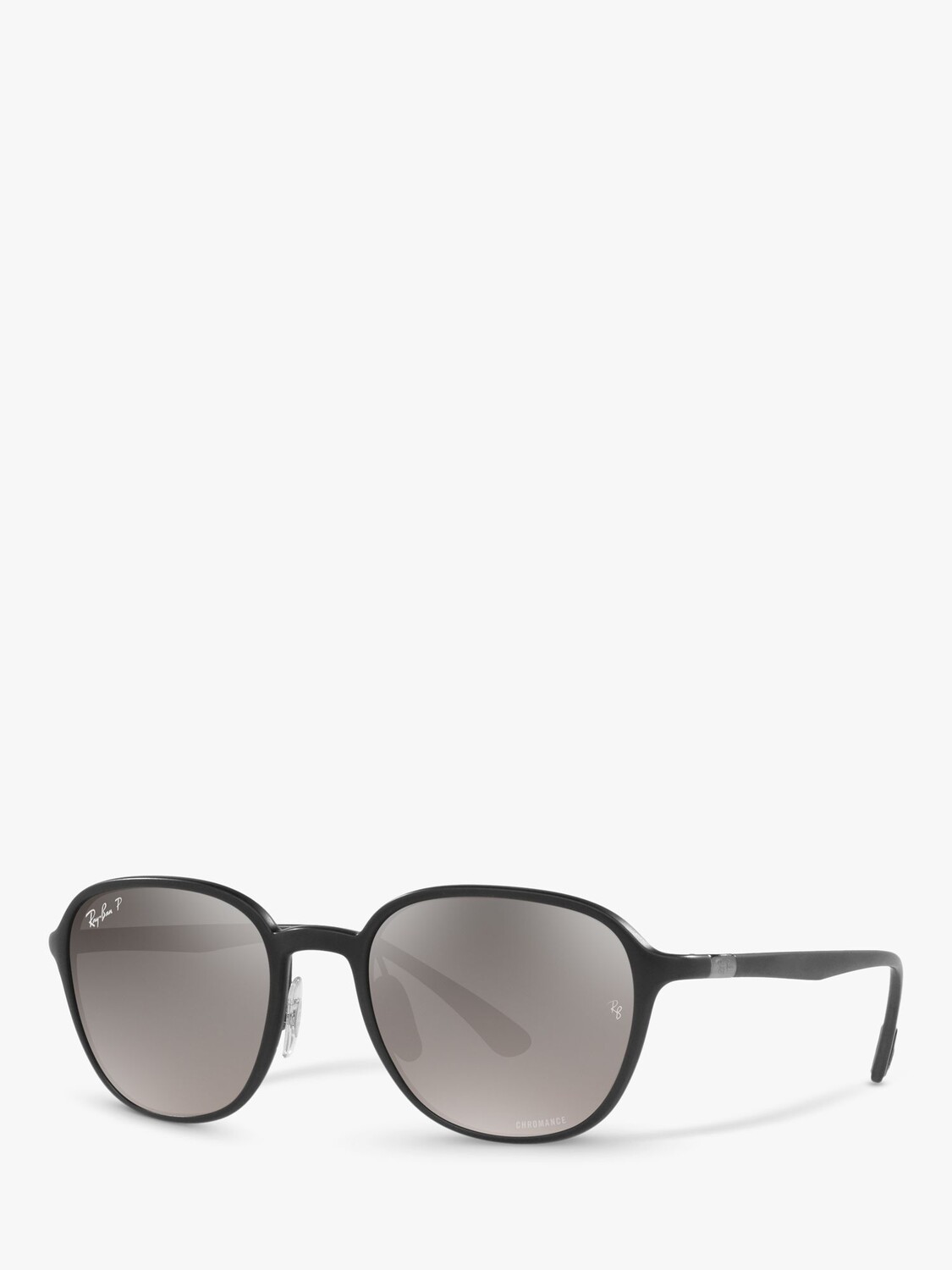 

Ray-Ban RB4341CH Поляризованные солнцезащитные очки унисекс в D-образной оправе, шлифованный черный/зеркально-серый