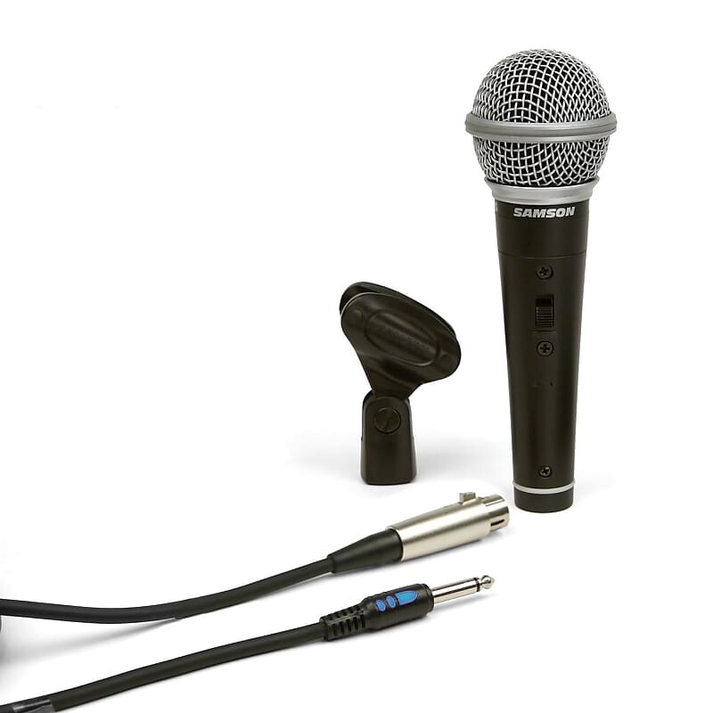 

Динамический микрофон Samson R21S Cardioid Dynamic Vocal/Presentation Microphone with Switch
