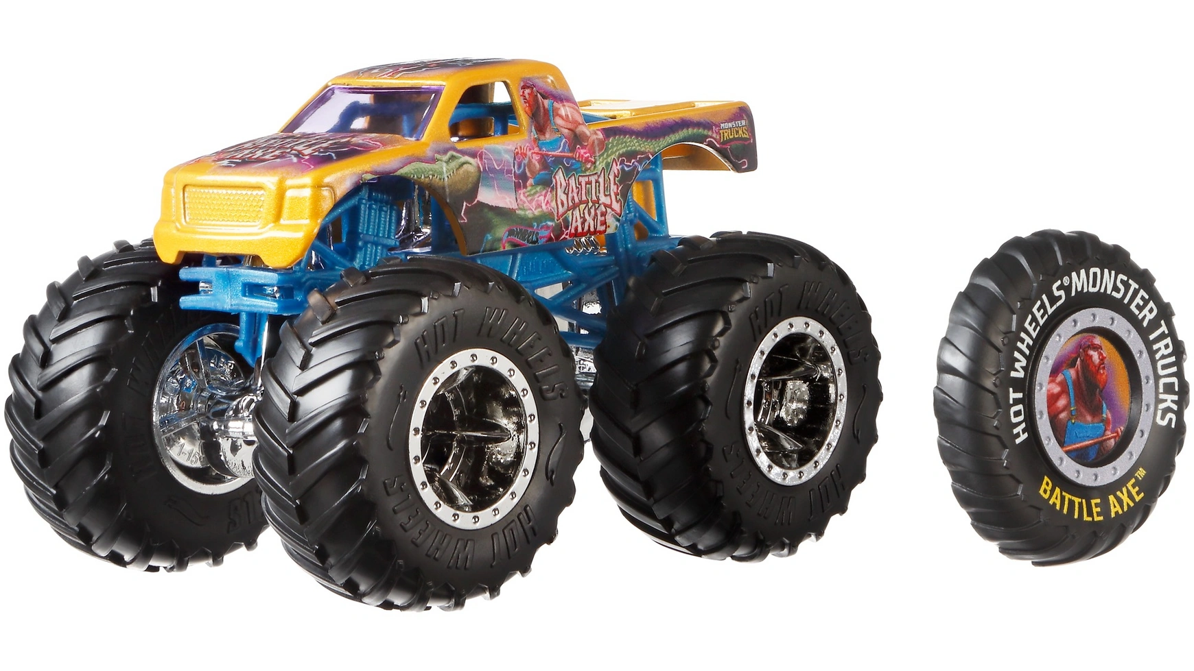 Набор литых под давлением монстр-траков Hot Wheels 1:64 игрушка на радиоуправлении 1 toy hot wheels багги красная т10968