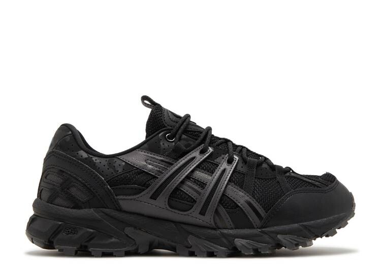 Asics gel in black best sale