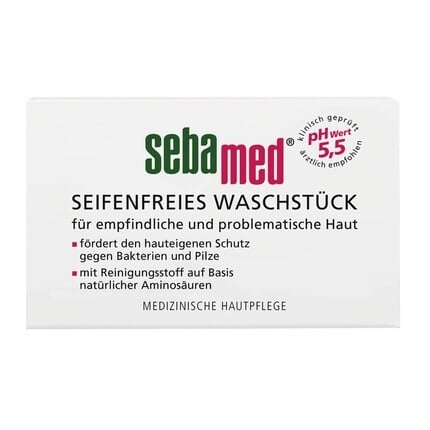 Очищающее мыло без мыла 150 г, Sebamed очищающее мыло 150 г sebamed