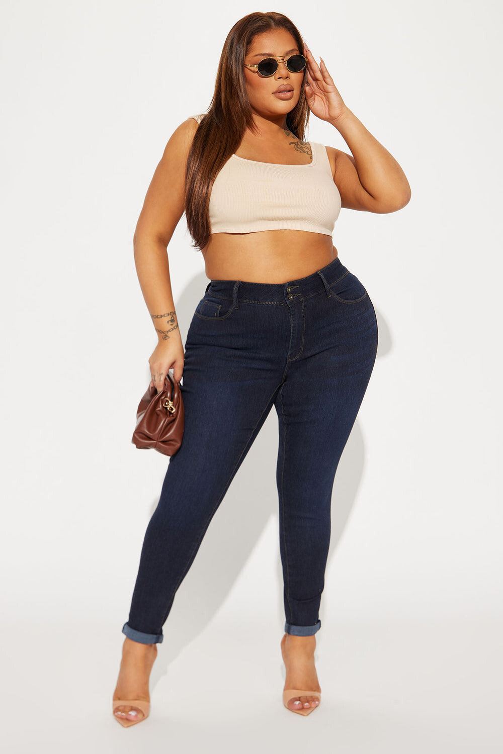 

Джинсы скинни Fashion Nova EP142598CV, синий