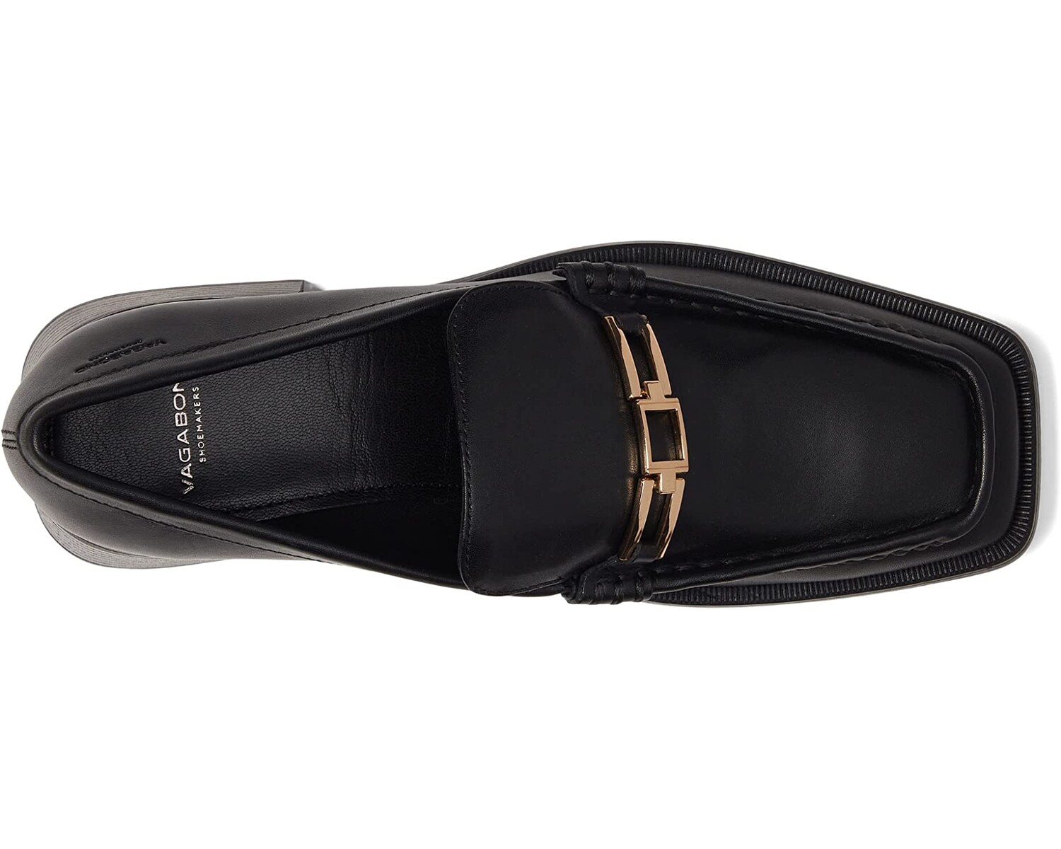 

Лоферы Blanca Leather Chain Loafer Vagabond Shoemakers, черный