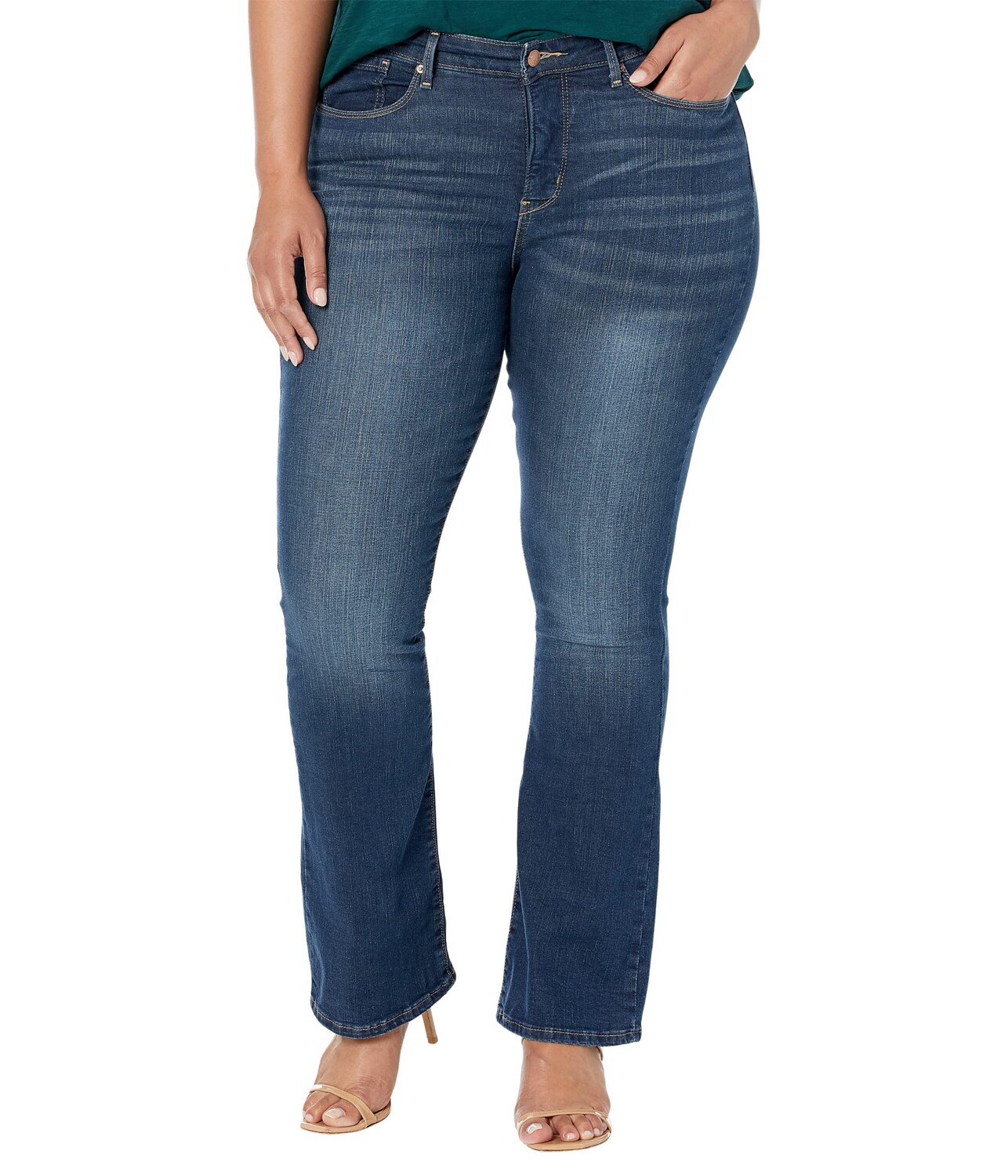 

Джинсы Signature by Levi Strauss & Co. Gold Label, Totally Shaping Bootcut Jeans