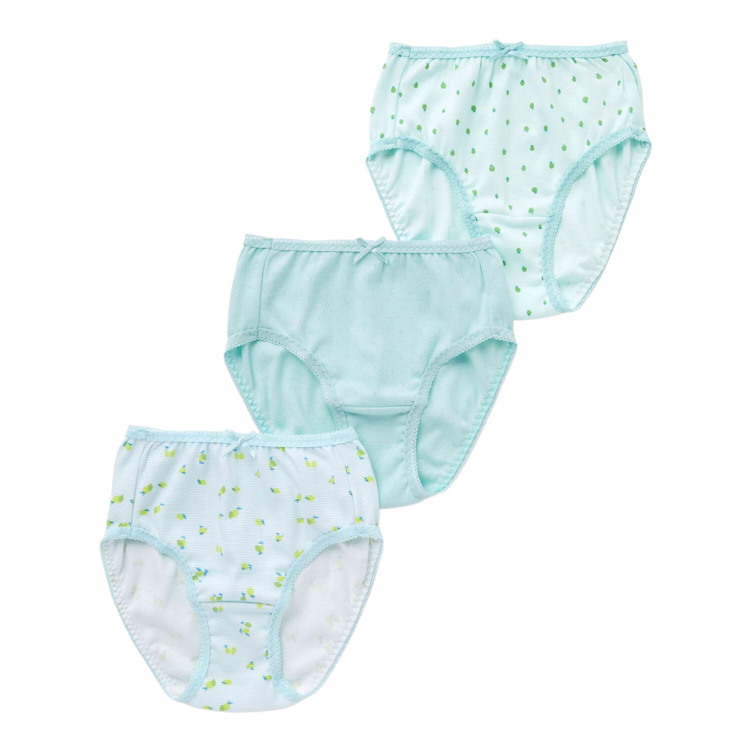 

Набор трусов Uniqlo Girls Fruit Print, голубой